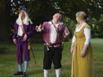 It was really this big - Sir Toby assures Fabian and Sir Andrew