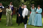 The Princess harrangues the assembled masses